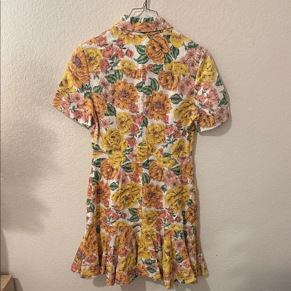 Zimmermann Yellow and Pink Floral Dress - Picture 6 of 8